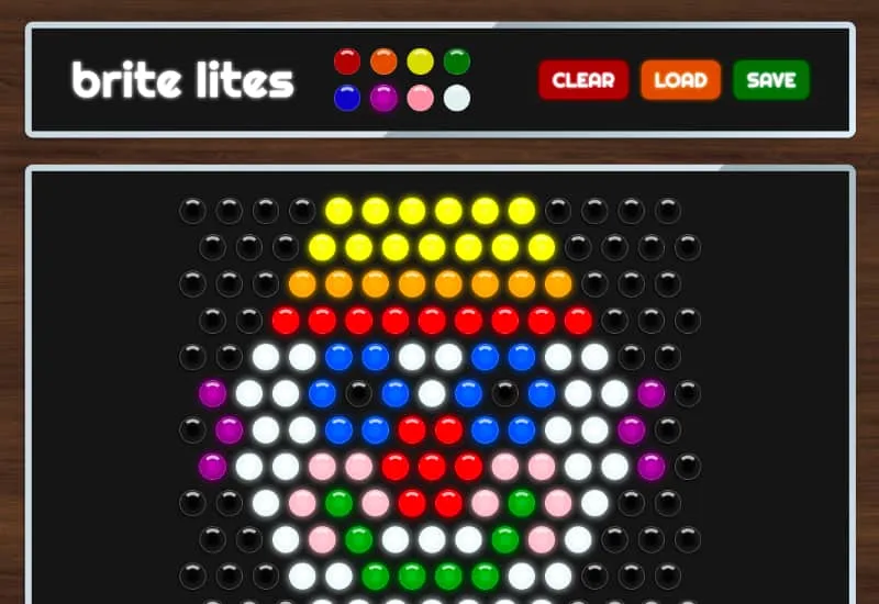 Screenshot of the Brite Lites web app
